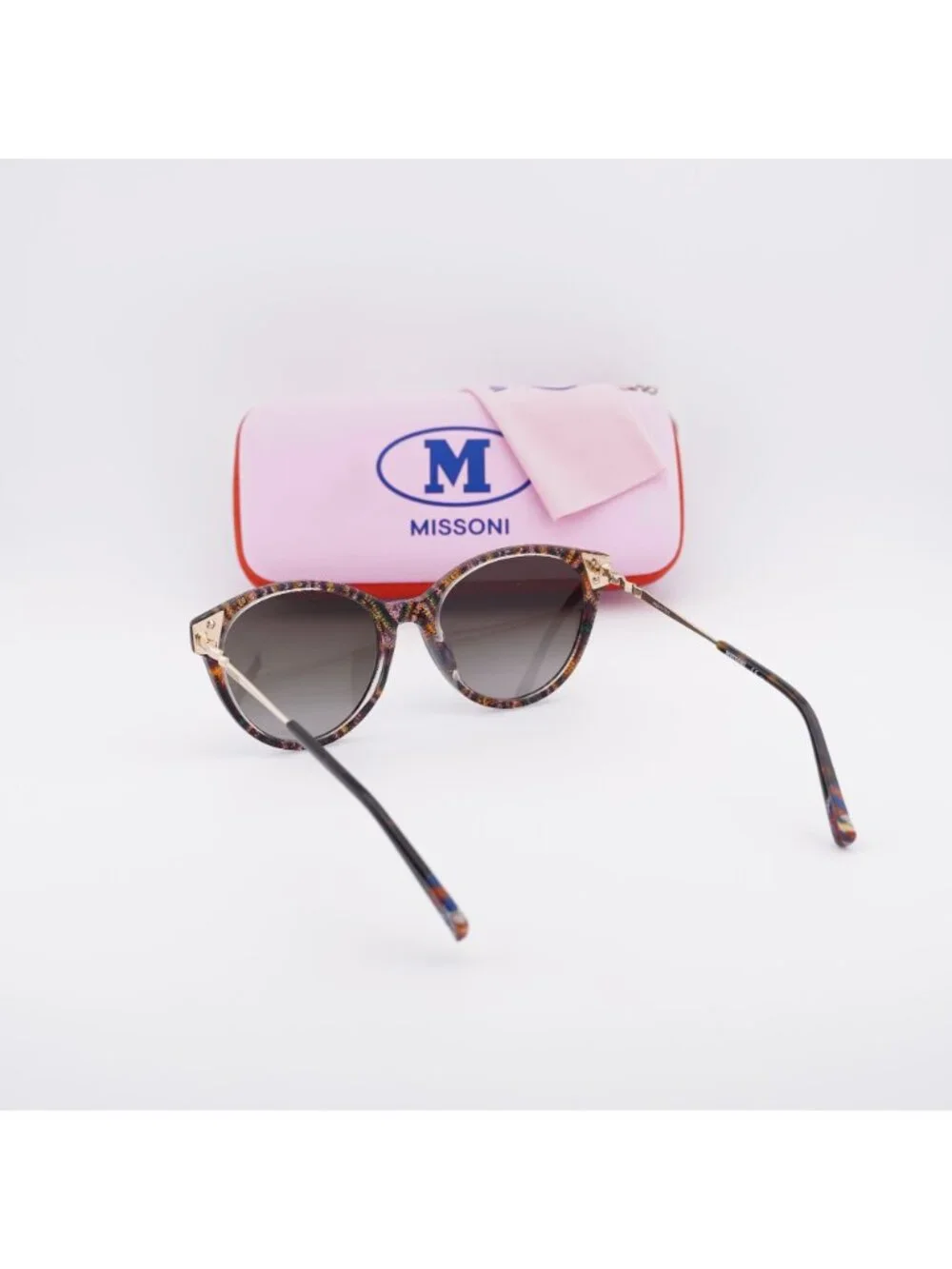 Missoni MIS 0034/S 0KB7 9O Cat Eye Sunglasses - Havana / Gold / Brown